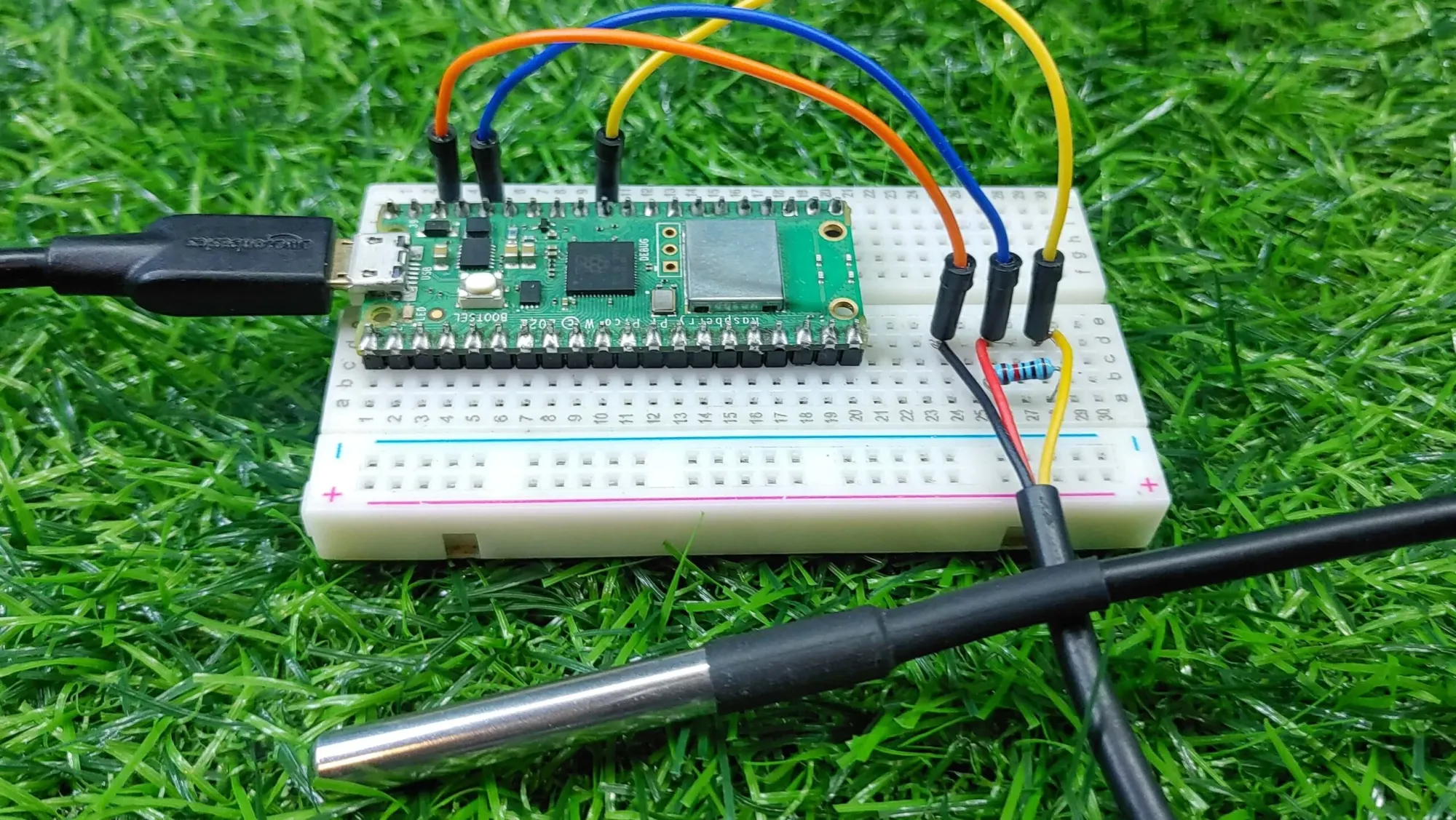 Temperature Sensor on a RaspberryPi